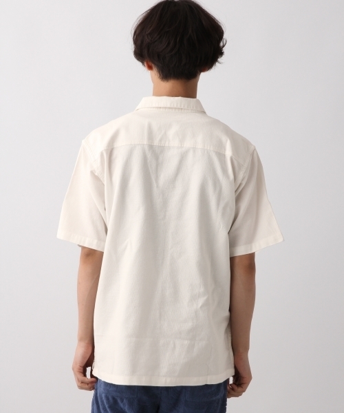 RAGEBLUE（レイジブルー）の「パナマスキッパーシャツ/799842（シャツ/ブラウス・メンズ・ホワイト/ネイビー/ワインレッド/ベージュ・LARGE/SMALL/MEDIUM）」の10枚目の写真