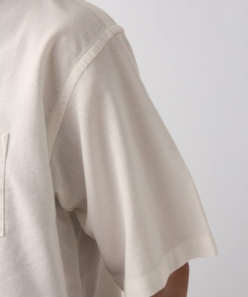 RAGEBLUE（レイジブルー）の「パナマスキッパーシャツ/799842（シャツ/ブラウス・メンズ・ホワイト/ネイビー/ワインレッド/ベージュ・LARGE/SMALL/MEDIUM）」の13枚目の写真