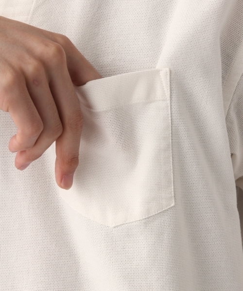 RAGEBLUE（レイジブルー）の「パナマスキッパーシャツ/799842（シャツ/ブラウス・メンズ・ホワイト/ネイビー/ワインレッド/ベージュ・LARGE/SMALL/MEDIUM）」の14枚目の写真