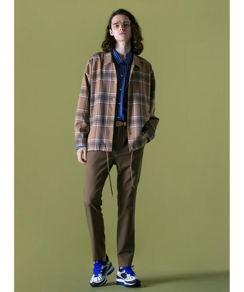 MONKEY TIME（モンキータイム）の「＜monkey time＞ TW BEIGE TARTAN