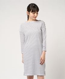 Champion | チャンピオン ボーダーL/Sワンピース(ワンピース)
