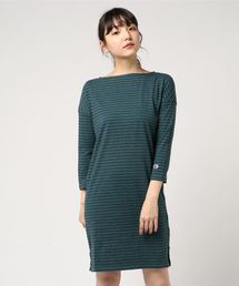 Champion | チャンピオン　ボーダーL/Sワンピース(ワンピース)