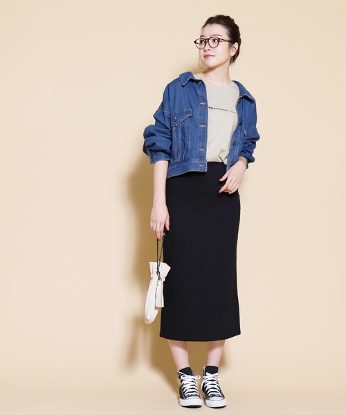 reca（レカ）の「ゆるっと大人可愛い◆刺繍ロゴＴシャツ（Tシャツ/カットソー・レディース・ホワイト/ブラック/ベージュ/グレー・FREE）」の20枚目の写真