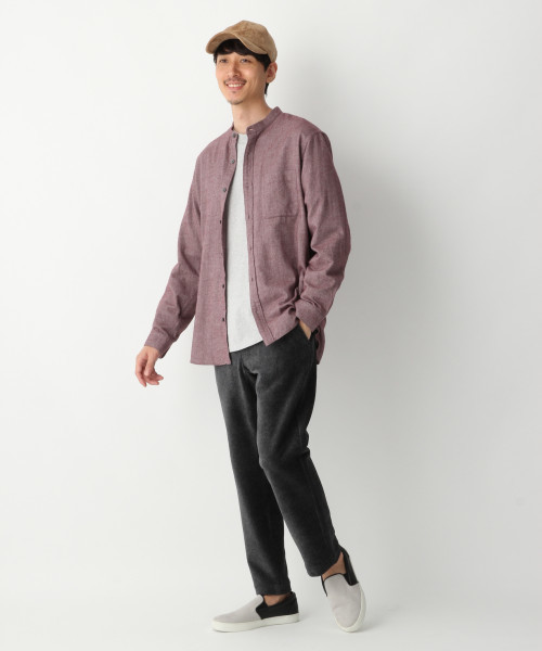 GLOBAL WORK（グローバルワーク）の「WARMコンフォートパンツ/804858（その他パンツ・メンズ・チャコールグレー/ブラック/ブラウン・SMALL/MEDIUM/LARGE）」の10枚目の写真