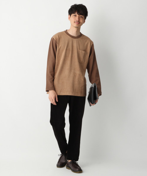 GLOBAL WORK（グローバルワーク）の「WARMコンフォートパンツ/804858（その他パンツ・メンズ・チャコールグレー/ブラック/ブラウン・SMALL/MEDIUM/LARGE）」の12枚目の写真