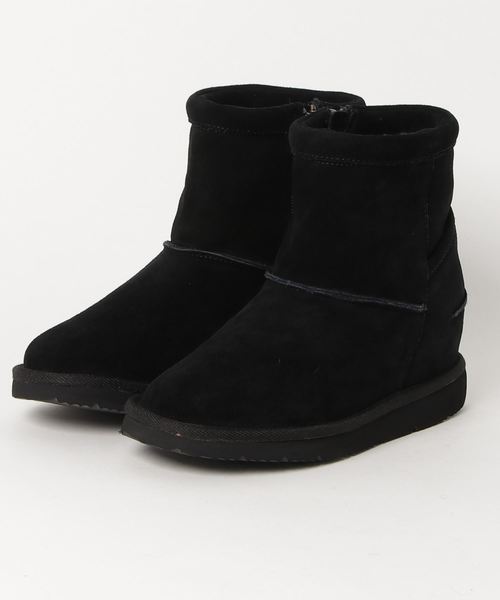 セール Thirty Hips ヒップス のブーツ インヒールベロアショートブーツ をセール価格で購入できます Seven インヒール ベロアショートブーツ ブーツ ブーツ Hips ヒップス のファッション 35 Off