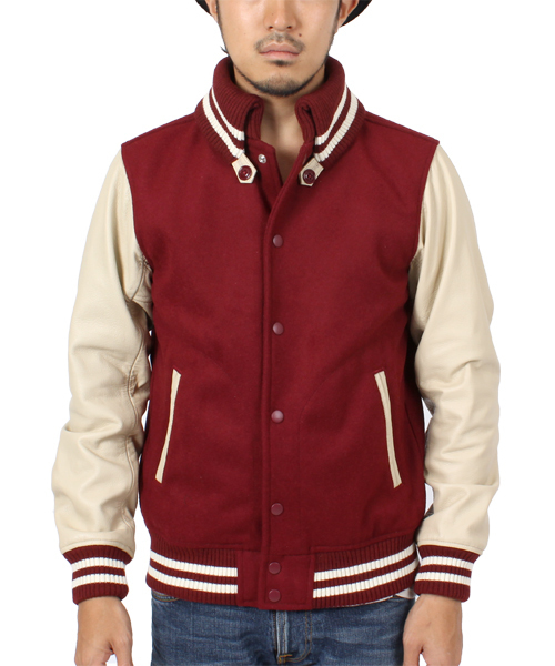 BEAMS(ビームス)の「◎BEAMS / STADIUM JUMPER (スタジャン・メンズ・グリーン/ネイビー/ワイン・SMALL/MEDIUM/LARGE/X-LARGE)」の4枚目の写真