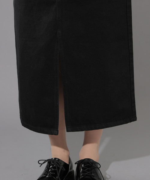 PAGEBOY（ページボーイ）の「デニムナロースカート（デニムスカート・レディース・ライトブルー/ブラック/オフホワイト/サックスブルー・SMALL/MEDIUM）」の22枚目の写真