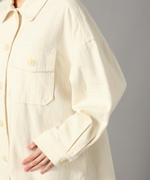 LOWRYS FARM（ローリーズファーム）の「ＣＰＯジャケット　826754（その他アウター・レディース・アイボリー/ベージュ/ブルー/ブラウン・FREE）」の11枚目の写真