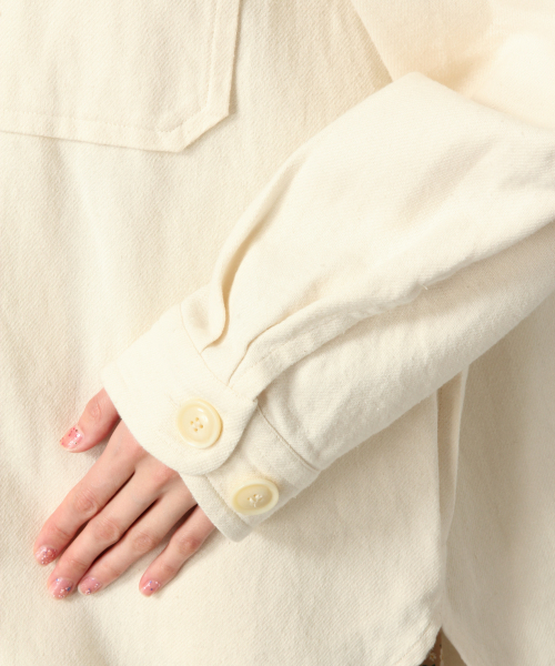 LOWRYS FARM（ローリーズファーム）の「ＣＰＯジャケット　826754（その他アウター・レディース・アイボリー/ベージュ/ブルー/ブラウン・FREE）」の9枚目の写真