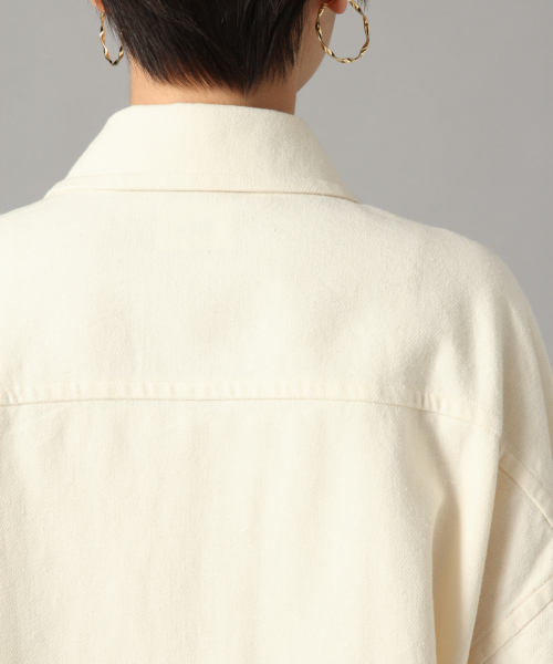 LOWRYS FARM（ローリーズファーム）の「ＣＰＯジャケット　826754（その他アウター・レディース・アイボリー/ベージュ/ブルー/ブラウン・FREE）」の6枚目の写真