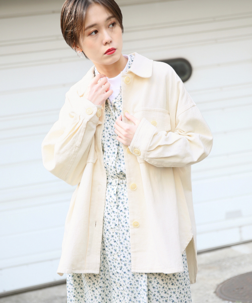 LOWRYS FARM（ローリーズファーム）の「ＣＰＯジャケット　826754（その他アウター・レディース・アイボリー/ベージュ/ブルー/ブラウン・FREE）」の18枚目の写真