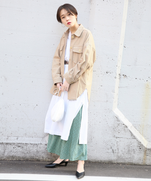 LOWRYS FARM（ローリーズファーム）の「ＣＰＯジャケット　826754（その他アウター・レディース・アイボリー/ベージュ/ブルー/ブラウン・FREE）」の17枚目の写真