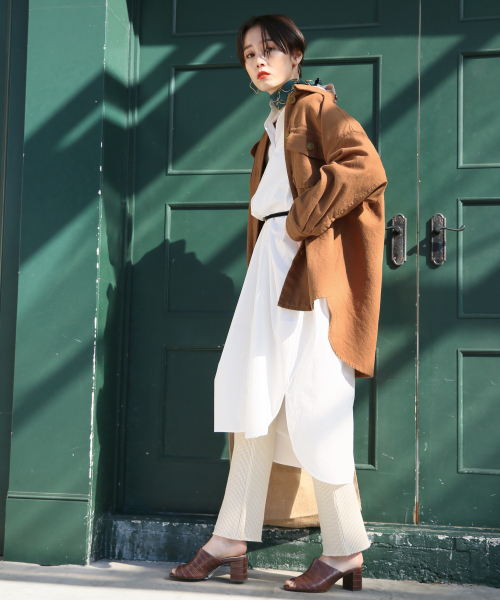 LOWRYS FARM（ローリーズファーム）の「ＣＰＯジャケット　826754（その他アウター・レディース・アイボリー/ベージュ/ブルー/ブラウン・FREE）」の15枚目の写真