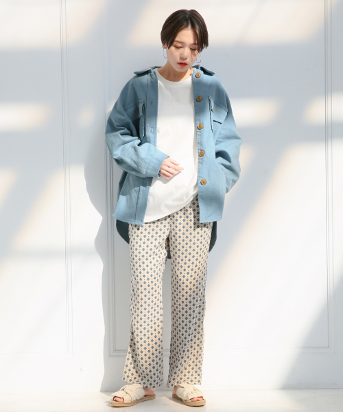 LOWRYS FARM（ローリーズファーム）の「ＣＰＯジャケット　826754（その他アウター・レディース・アイボリー/ベージュ/ブルー/ブラウン・FREE）」の21枚目の写真