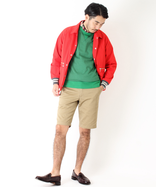BEAMS PLUS(ビームスプラス)の「○BEAMS PLUS / ウインドブレーカー 14S/S (ブルゾン・メンズ・ネイビー/レッド・X-LARGE/LARGE/SMALL/MEDIUM)」の4枚目の写真