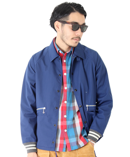 BEAMS PLUS(ビームスプラス)の「○BEAMS PLUS / ウインドブレーカー 14S/S (ブルゾン・メンズ・ネイビー/レッド・X-LARGE/LARGE/SMALL/MEDIUM)」の17枚目の写真