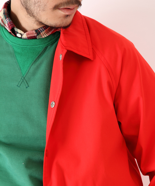 BEAMS PLUS(ビームスプラス)の「○BEAMS PLUS / ウインドブレーカー 14S/S (ブルゾン・メンズ・ネイビー/レッド・X-LARGE/LARGE/SMALL/MEDIUM)」の7枚目の写真