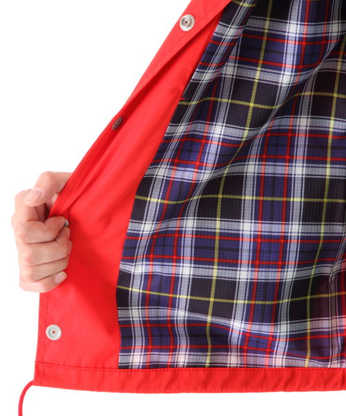 BEAMS PLUS(ビームスプラス)の「○BEAMS PLUS / ウインドブレーカー 14S/S (ブルゾン・メンズ・ネイビー/レッド・X-LARGE/LARGE/SMALL/MEDIUM)」の11枚目の写真
