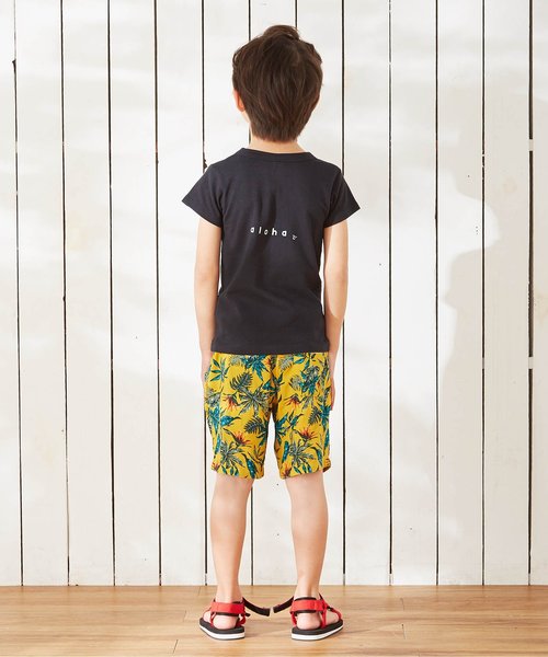 BREEZE(ブリーズ)の「アロハパンツ 【親子でおそろい】(その他パンツ・キッズ・ブラック/キナリ/マスタード/ネイビー・110/120/130/140/80/90/100)」の8枚目の写真