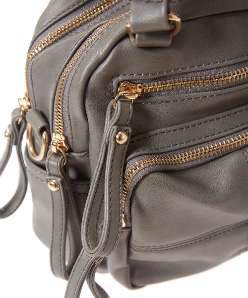 Edit Sheen（エディットシーン）の「ソフトタッチ3wayバッグ（バックパック/リュック・レディース・ブラック/グレー・FREE）」の14枚目の写真