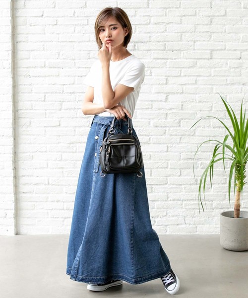 Edit Sheen（エディットシーン）の「ソフトタッチ3wayバッグ（バックパック/リュック・レディース・ブラック/グレー・FREE）」の8枚目の写真