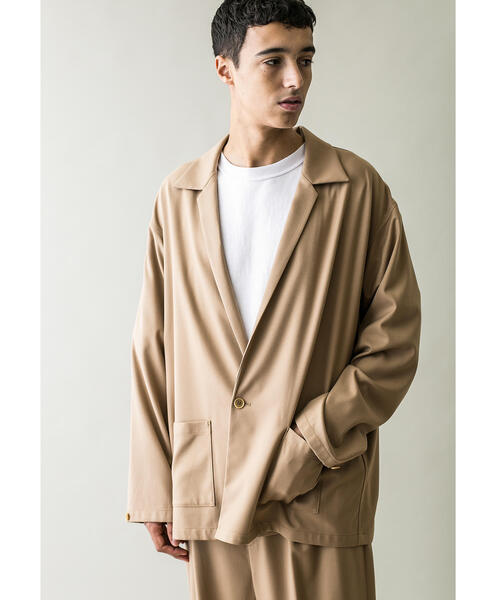 MONKEY TIME(モンキータイム)の「<monkey time> ST TR/TWILL LAPEL SHIRT/シャツ(シャツ/ブラウス・メンズ・ブラック/オリーブ/ベージュ・XL/L/S/M)」の17枚目の写真