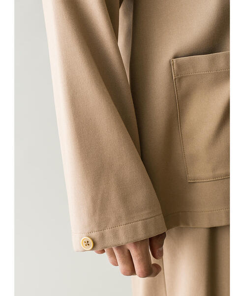 MONKEY TIME(モンキータイム)の「<monkey time> ST TR/TWILL LAPEL SHIRT/シャツ(シャツ/ブラウス・メンズ・ブラック/オリーブ/ベージュ・XL/L/S/M)」の14枚目の写真