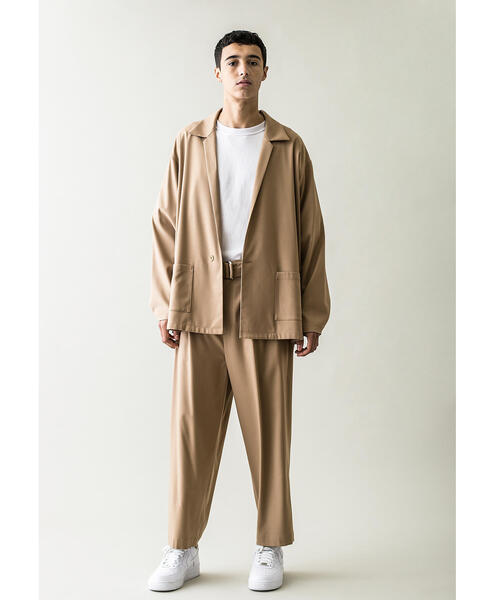 MONKEY TIME(モンキータイム)の「<monkey time> ST TR/TWILL LAPEL SHIRT/シャツ(シャツ/ブラウス・メンズ・ブラック/オリーブ/ベージュ・XL/L/S/M)」の13枚目の写真