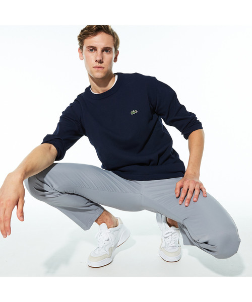 LACOSTE(ラコステ)の「ニットロングスリーブTシャツ(Tシャツ/カットソー・メンズ・ネイビー/オフホワイト/バーガンディー・2/4/3/5)」の12枚目の写真