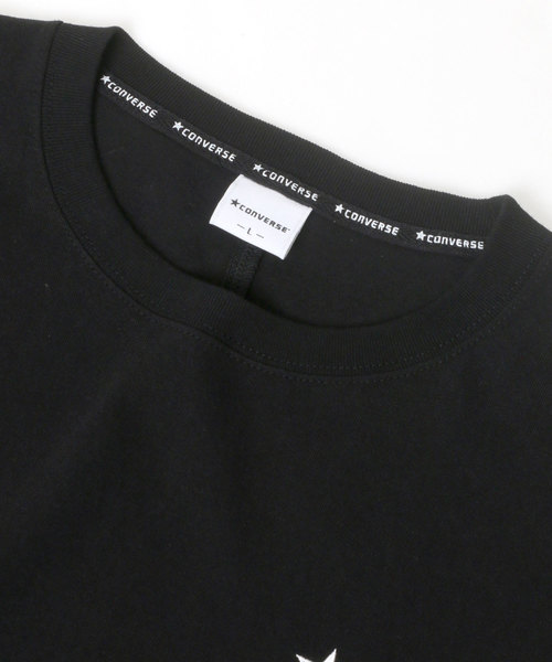 CONVERSE(コンバース)の「CONVERSE/コンバース 袖ロゴラインテープロングスリーブTシャツ(Tシャツ/カットソー・メンズ・ホワイト/ブラック・M/L/XL)」の15枚目の写真