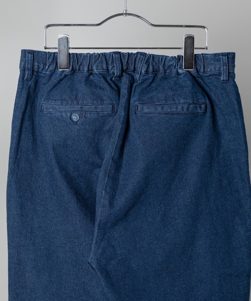 YARD PLUS（ヤードプリュス）の「YARD PLUS 2タックデニムパンツ（デニムパンツ・メンズ・インディゴブルー/ライトインディゴブルー・MEDIUM/LARGE）」の9枚目の写真