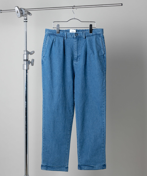 YARD PLUS（ヤードプリュス）の「YARD PLUS 2タックデニムパンツ（デニムパンツ・メンズ・インディゴブルー/ライトインディゴブルー・MEDIUM/LARGE）」の15枚目の写真