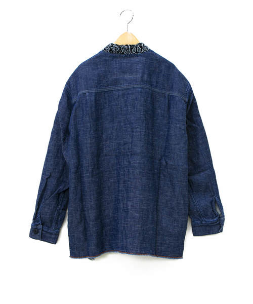 AOZORA（アオゾラ）の「AOZORA/アオゾラ バンダナカーディガン 