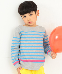 B:MING by BEAMS | ＜VERY 3月号掲載＞ビーミング by ビームス / パネルボーダー ボートネック (Tシャツ/カットソー)