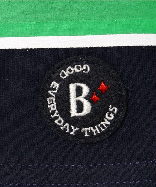 B:MING by BEAMS（ビーミングバイビームス）の「【＜VERY 3月号掲載＞ビーミング by ビームス / パネルボーダー ボートネック 】（Tシャツ/カットソー・キッズ・ホワイト/ネイビー/ライトグレー/その他1・110/130/120/80/100/140/150/90）」の18枚目の写真