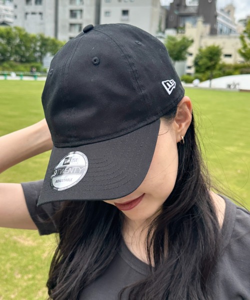 NEW ERA(ニューエラ)の「NEW ERA(ニューエラ)/9TWENTY BLANKCAP /ブランクキャップ NE201 帽子 シンプル(キャップ・メンズ・ホワイト/ブラック/ネイビー/グレー/サンドベージュ・F)」の6枚目の写真