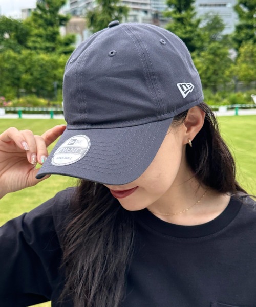 NEW ERA(ニューエラ)の「NEW ERA(ニューエラ)/9TWENTY BLANKCAP /ブランクキャップ NE201 帽子 シンプル(キャップ・メンズ・ホワイト/ブラック/ネイビー/グレー/サンドベージュ・F)」の20枚目の写真