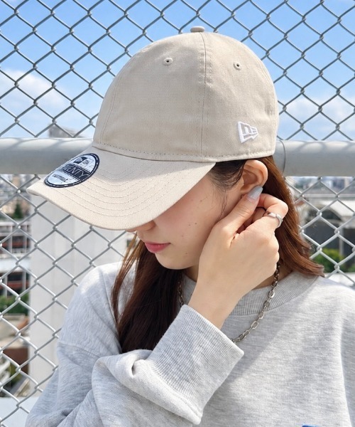 NEW ERA(ニューエラ)の「NEW ERA(ニューエラ)/9TWENTY BLANKCAP /ブランクキャップ NE201 帽子 シンプル(キャップ・メンズ・ホワイト/ブラック/ネイビー/グレー/サンドベージュ・F)」の7枚目の写真