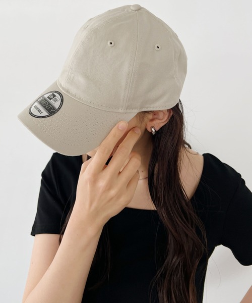 NEW ERA（ニューエラ）の「NEW ERA(ニューエラ)/9TWENTY BLANKCAP /無地 ロゴなし ブランクキャップ NE201 帽子（キャップ・メンズ・ホワイト/ブラック/ネイビー/グレー/サンドベージュ・F）」の21枚目の写真