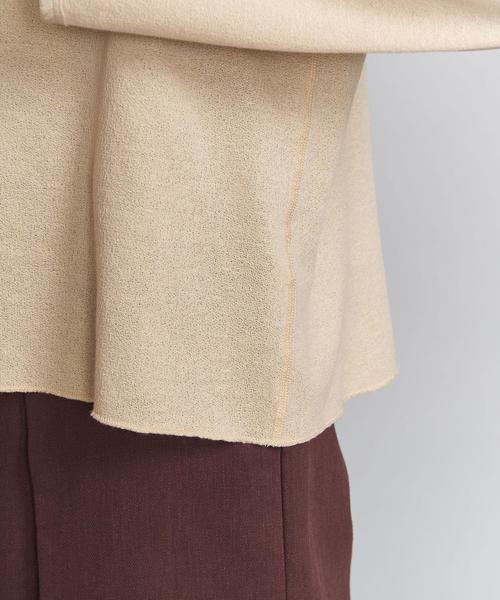 BEAUTY&YOUTH UNITED ARROWS（ビューティーアンドユースユナイテッドアローズ）の「BY ガーゼバックボタンプルオーバーо（Tシャツ/カットソー・レディース・ケリー/ライトピンク/ホワイト・FREE）」の7枚目の写真