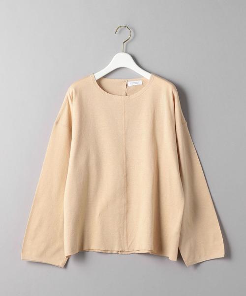 BEAUTY&YOUTH UNITED ARROWS（ビューティーアンドユースユナイテッドアローズ）の「BY ガーゼバックボタンプルオーバーо（Tシャツ/カットソー・レディース・ケリー/ライトピンク/ホワイト・FREE）」の15枚目の写真