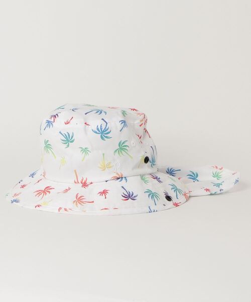 Ocean Pacific（オーシャンパシフィック）の「OP/オーピー キッズUVケアプールハット 560913（ハット・キッズ・ホワイト/ブラック・FREE）」の2枚目の写真
