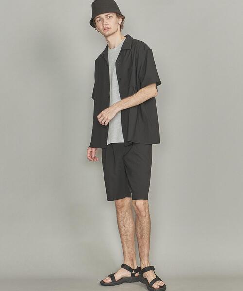 BEAUTY&YOUTH UNITED ARROWS（ビューティーアンドユースユナイテッドアローズ）の「【WEB限定】 by PE ポプリン ストレッチ セットアップ/シャツ＆ショーツ（セットアップ・メンズ・ブラック/オリーブ/コバルトブルー・S/M/XL/L）」の21枚目の写真