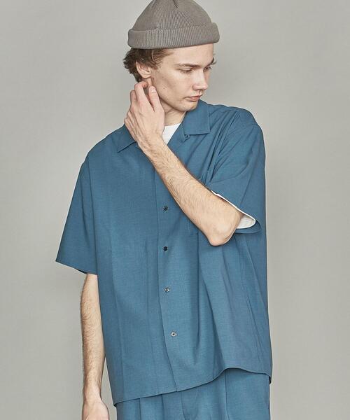 BEAUTY&YOUTH UNITED ARROWS（ビューティーアンドユースユナイテッドアローズ）の「【WEB限定】 by PE ポプリン ストレッチ セットアップ/シャツ＆ショーツ（セットアップ・メンズ・ブラック/オリーブ/コバルトブルー・S/M/XL/L）」の17枚目の写真