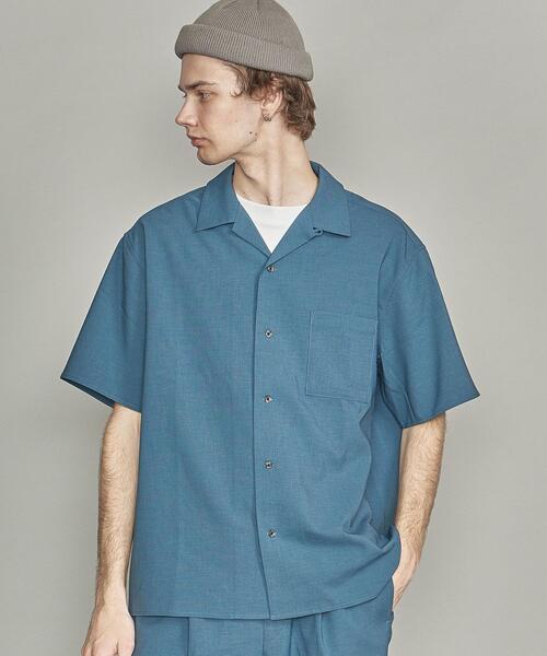 ビューティアンドユース　ポプリン ストレッチ セットアップ　シャツ＆ショーツ BEAUTY&YOUTH UNITED ARROWS（ビューティーアンドユース