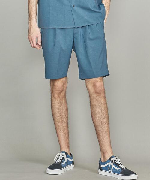 BEAUTY&YOUTH UNITED ARROWS（ビューティーアンドユースユナイテッドアローズ）の「【WEB限定】 by PE ポプリン ストレッチ セットアップ/シャツ＆ショーツ（セットアップ・メンズ・ブラック/オリーブ/コバルトブルー・S/M/XL/L）」の8枚目の写真