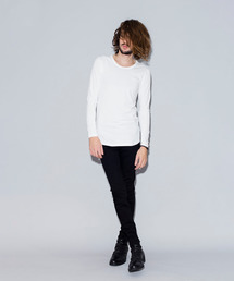 NO ID. | ラウンドロンT(Tシャツ/カットソー)