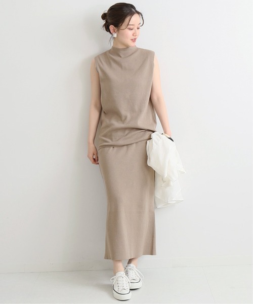 IENA（イエナ）の「3/60 cotton ノースリーブプルオーバー◇（ニット 