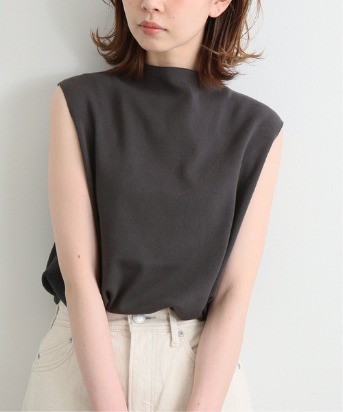 IENA（イエナ）の「3/60 cotton ノースリーブプルオーバー◇（ニット 